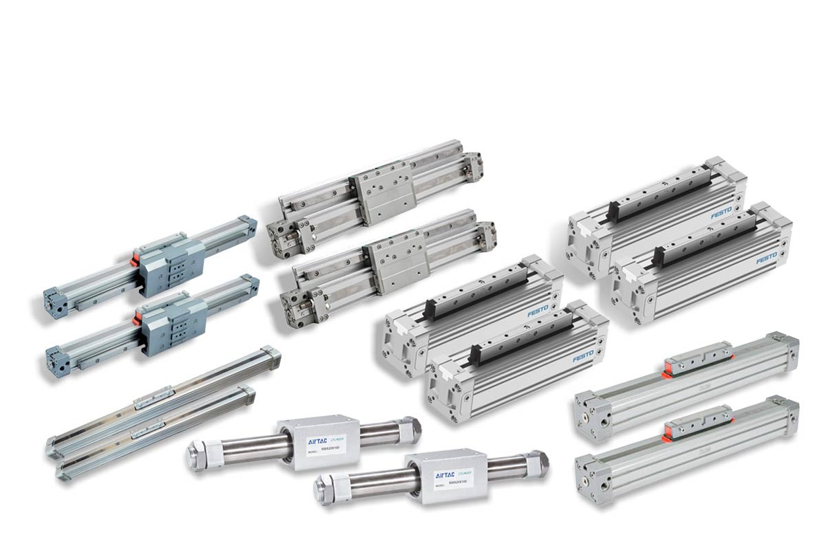 بررسی تخصصی سیلندر رادلس و اهمیت انتخاب درست قطعات پنوماتیک