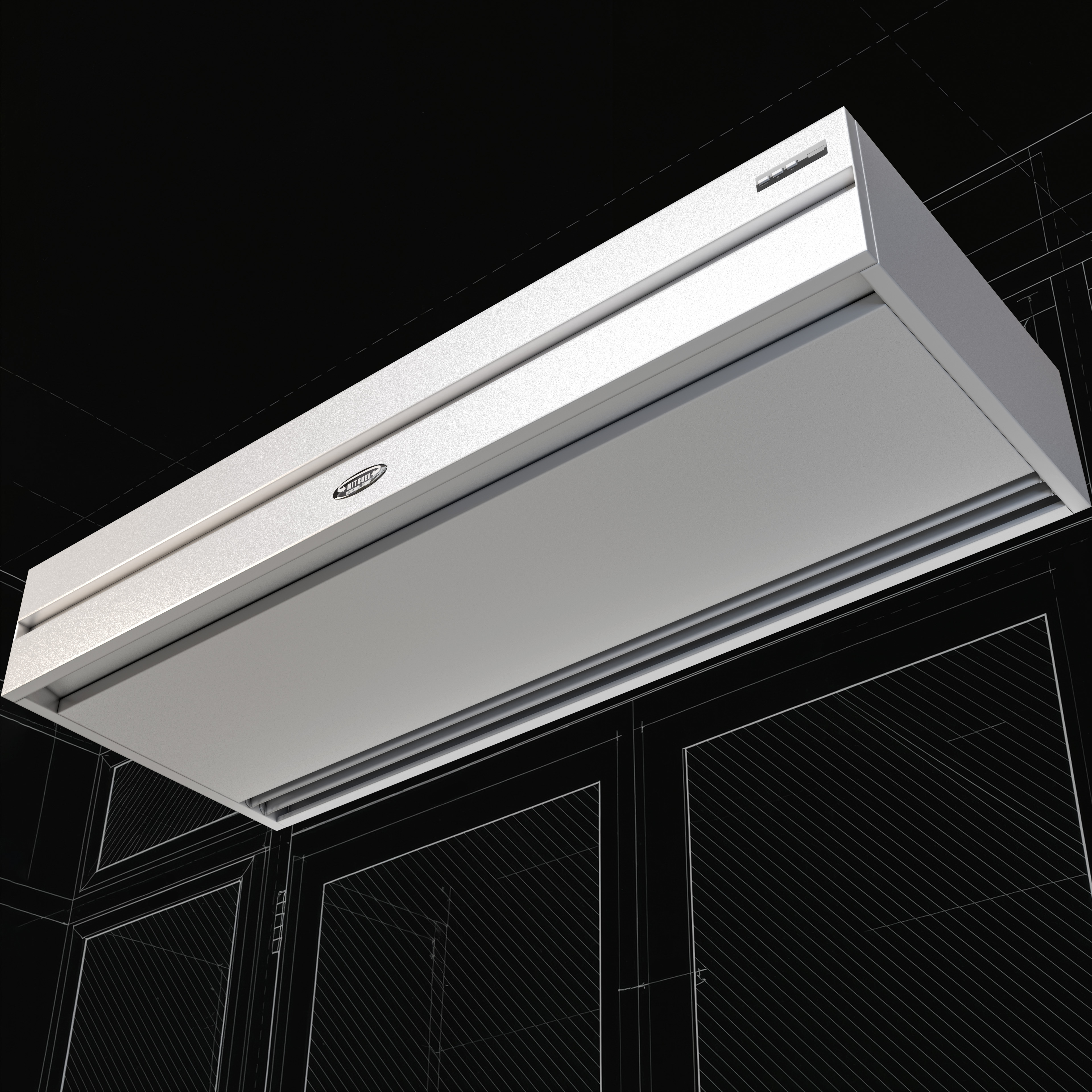 پرده هوا صنعتی