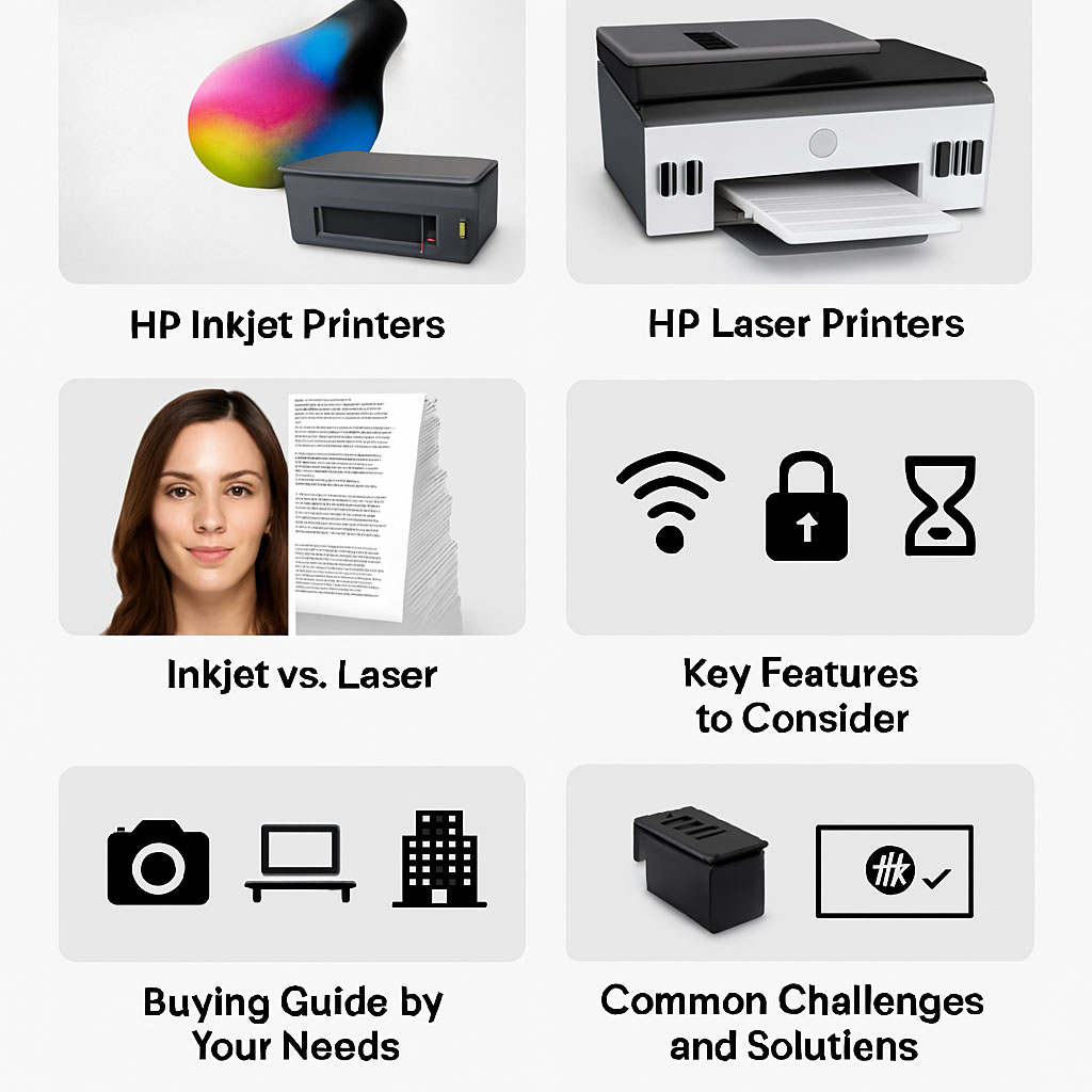 جدیدترین مدل‌های لیزری و جوهرافشان ۲۰۲5