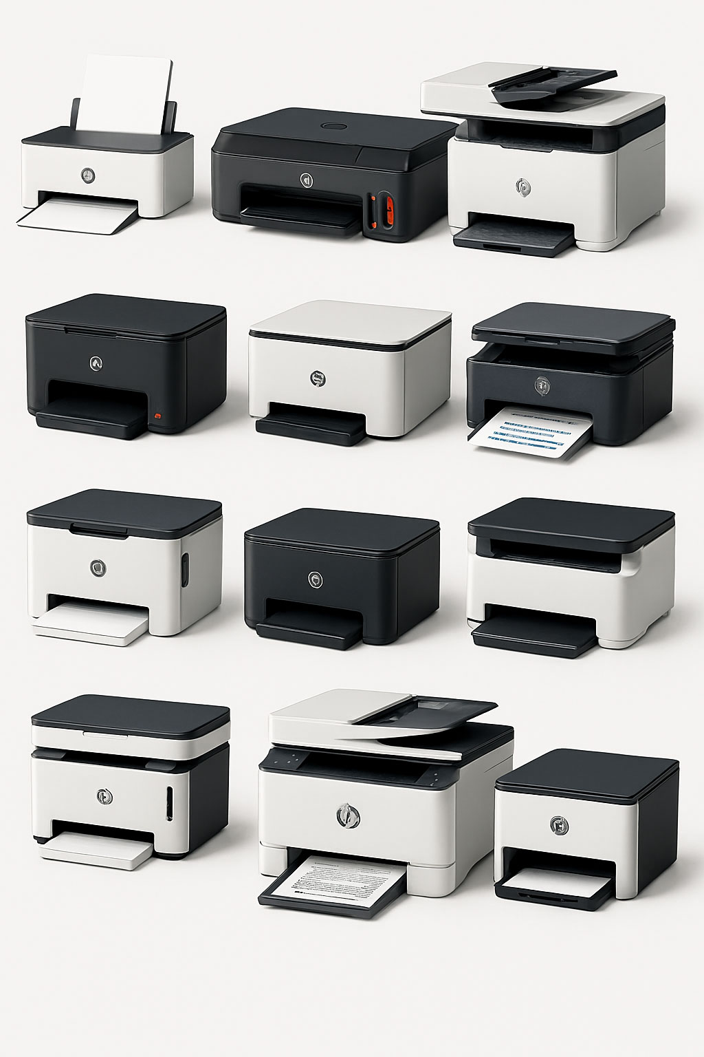 راهنمای کامل خرید جدیدترین مدل‌های لیزری و جوهرافشان 2025