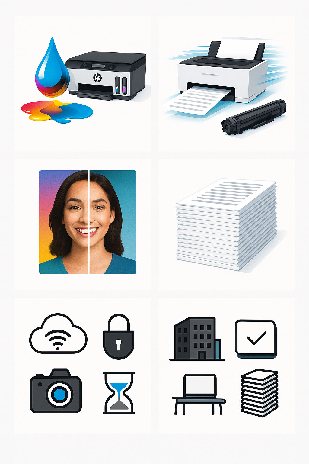 جدیدترین مدل‌های لیزری و جوهرافشان ۲۰۲5