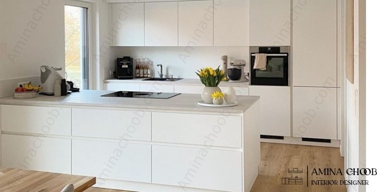 چگونه آشپزخانه خود را بزرگتر نشان دهیم؟ بهترین رنگ و سبک کابینت برای متراژ کم