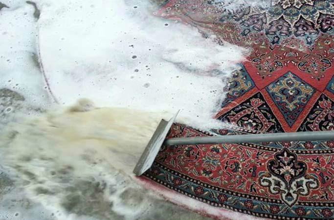 تثبیت رنگ فرش دستبافت